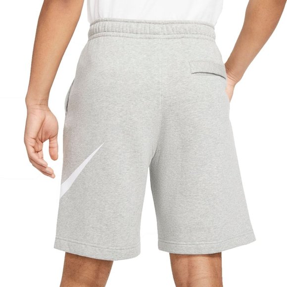 Nike Sportswear Club Fleece Shorts Men's Swoosh Graphic Athletic Grey BV2721-063 - Picture 4 of 12
